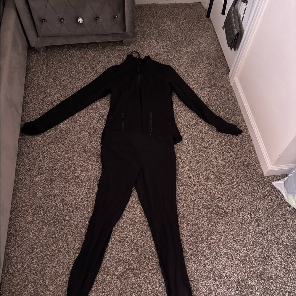 Lululemon Athletica Black Jumpsuit